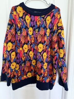 Preloved Women’s Zara Knit Oversized Sweater Medium
